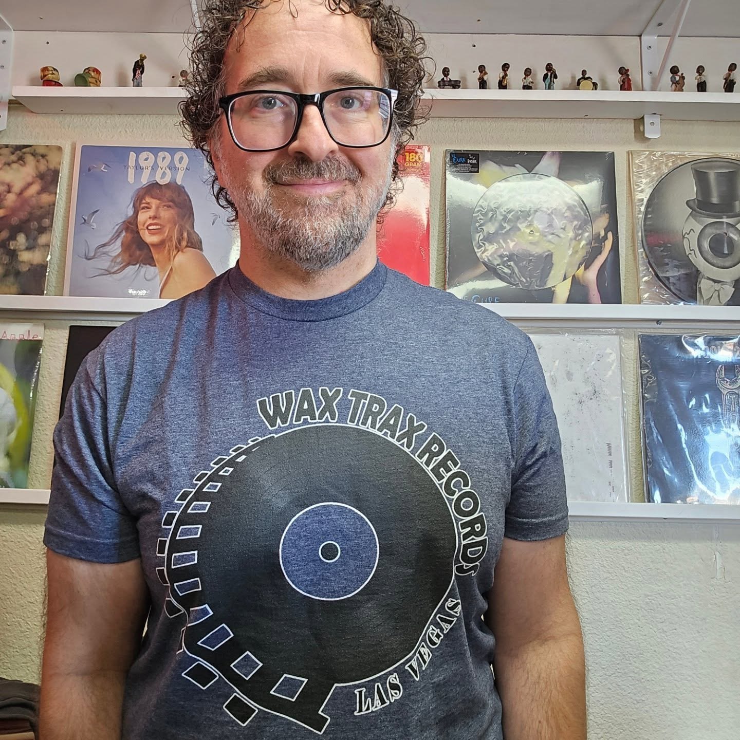 David Rosen at Wax Trax Records